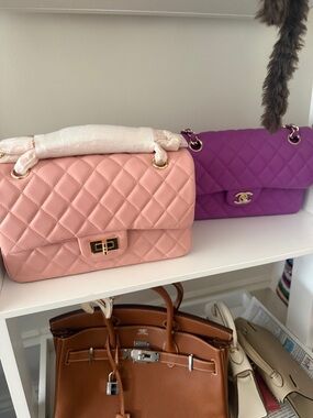 No logo- double flap bag